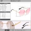 Ladies Round Sunglasses