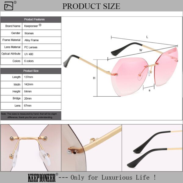 Ladies Round Sunglasses