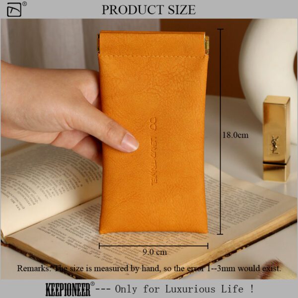 Leather Spectacle Pouch