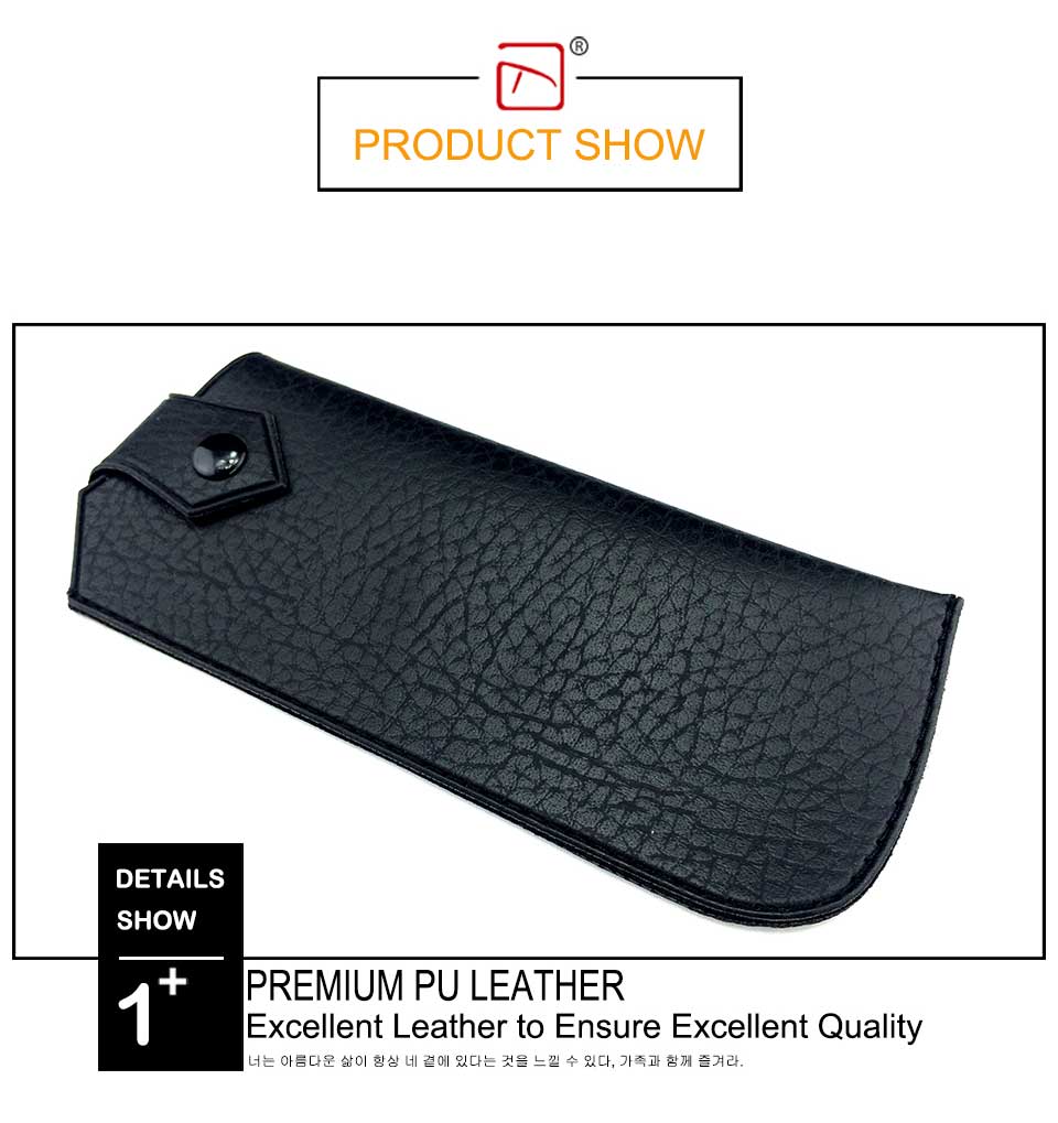 Small Leather Glasses Case