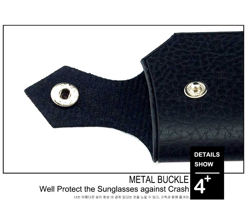 Genuine Leather Eyeglass Case
