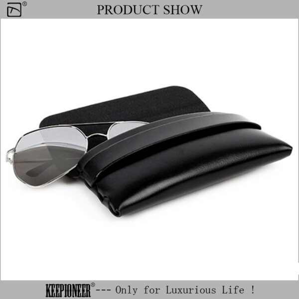 sunglass case with logo