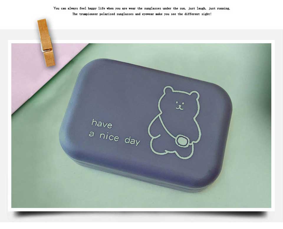 Bausch And Lomb Rgp Barrel Contact Lens Case
