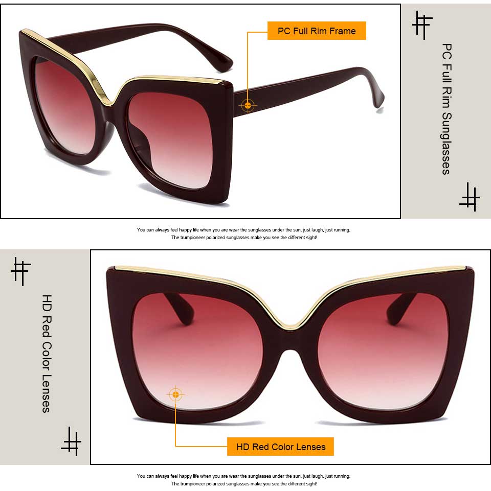 Big Pink Sunglasses