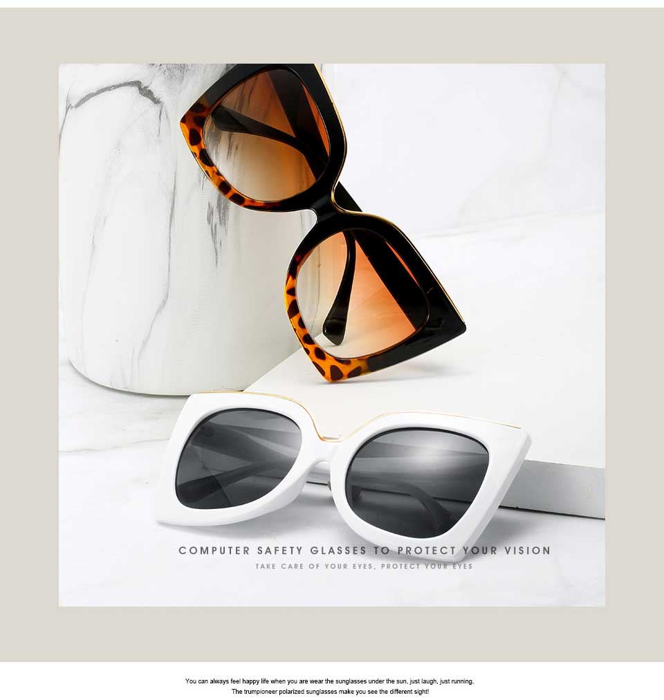 Big White Sunglasses