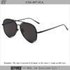 Black Aviator Shades