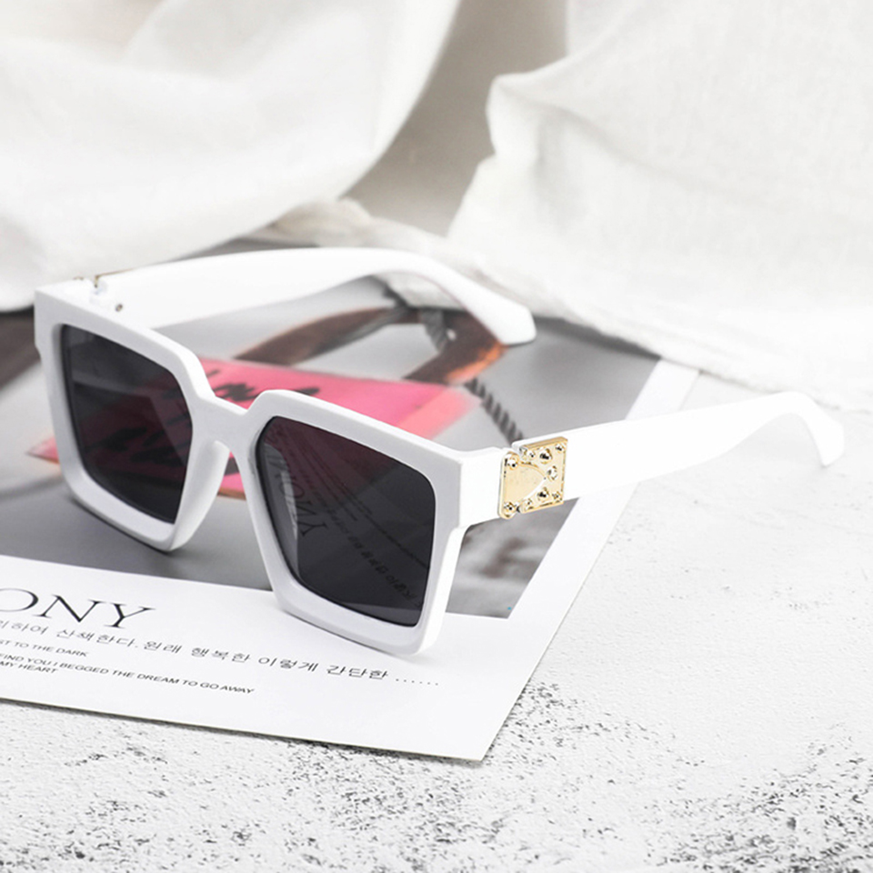 Black Square Designer Sunglasses