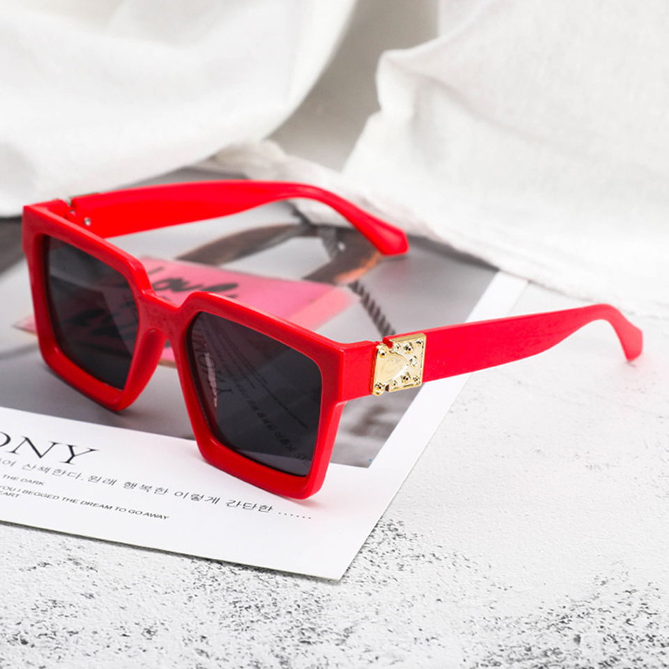 Black Square Sunglasses Women's