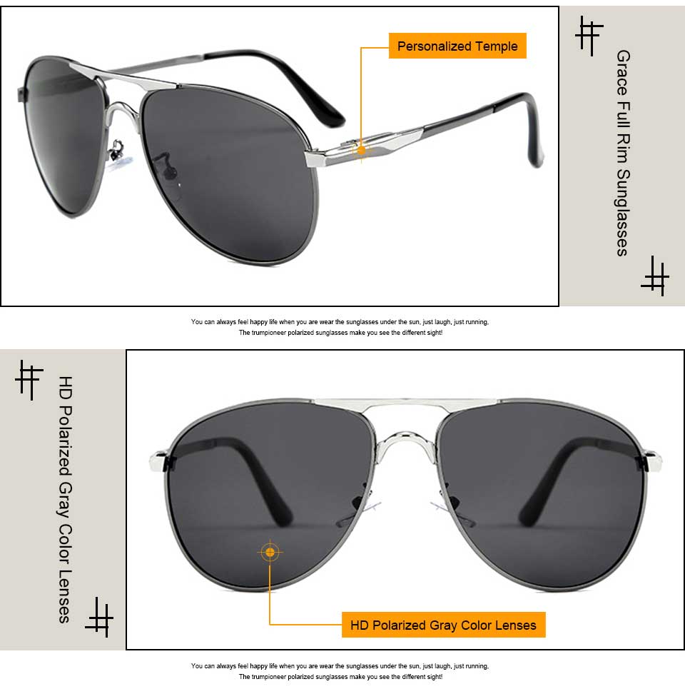 Brown Polarized Sunglasses