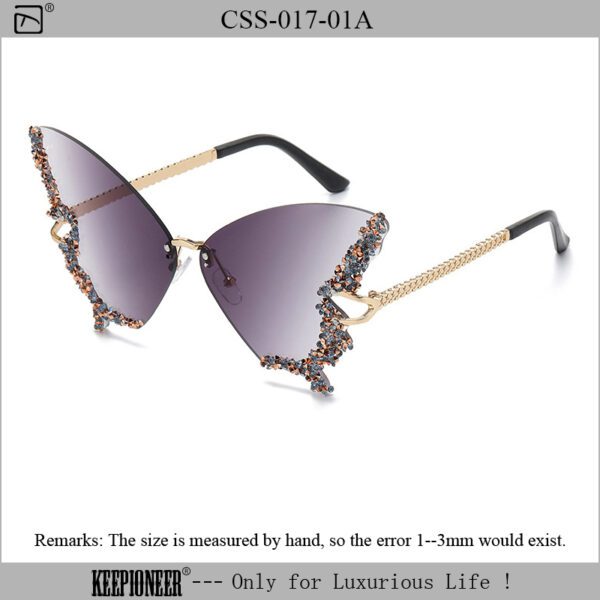 Butterfly Wing Sunglasses
