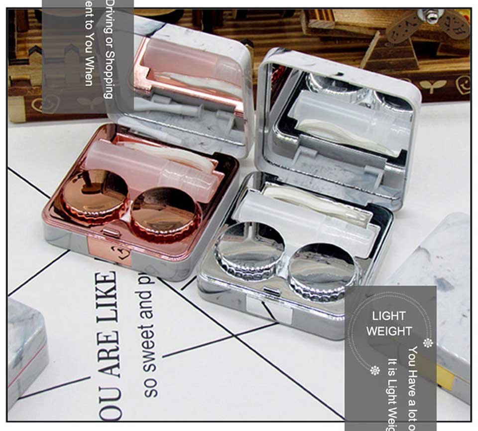 Cleaning Contact Lens Case With Hydrogen Peroxide