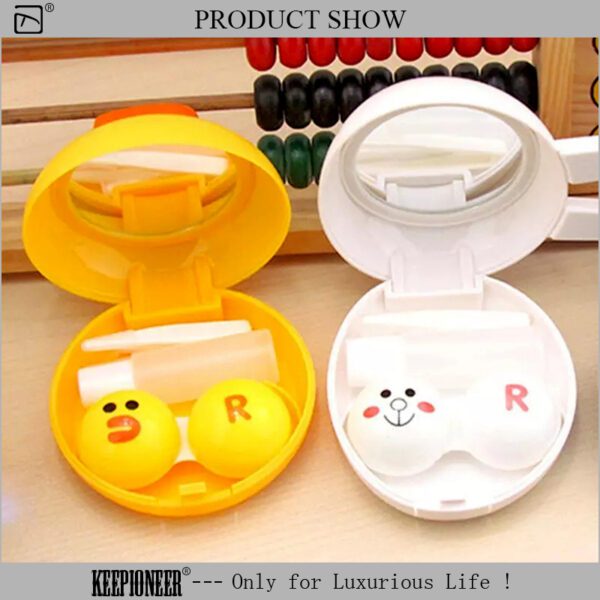 Contact Case With Mirror
