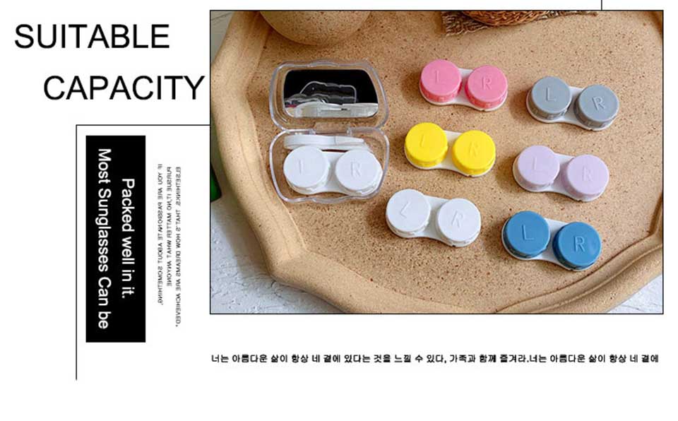 Contact Lens Storage Pots