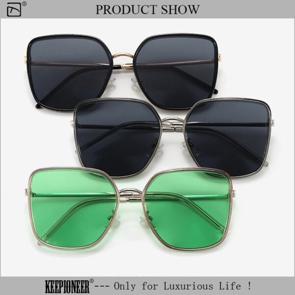 Designer Rectangle Sunglasses