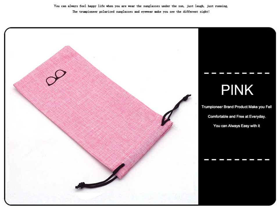 Drawstring Eyeglass Pouch