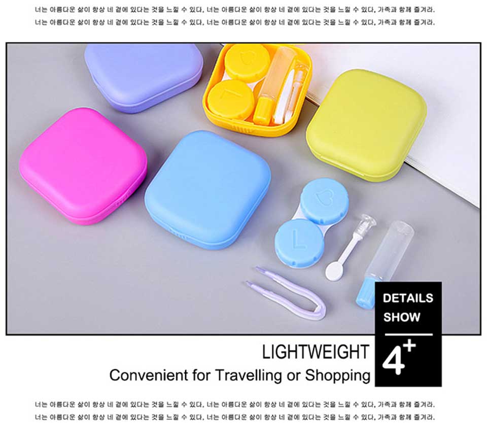 Forgot Contact Lens Case And Solution