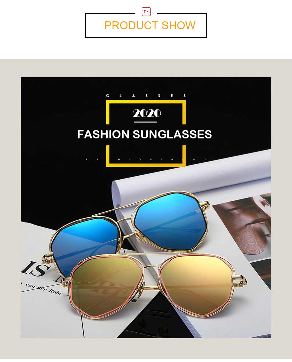 Large Aviator Sunglasses