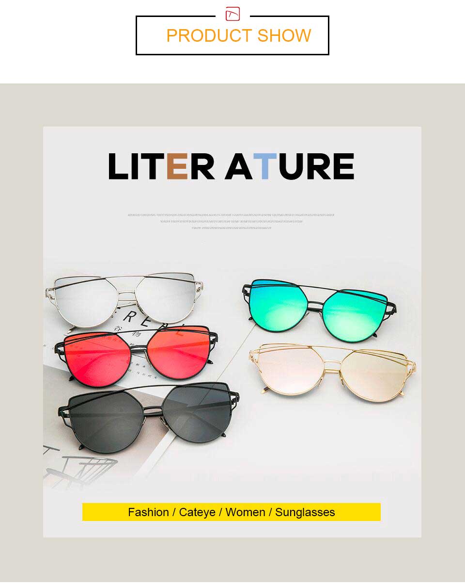 Large Cat Eye Glasses