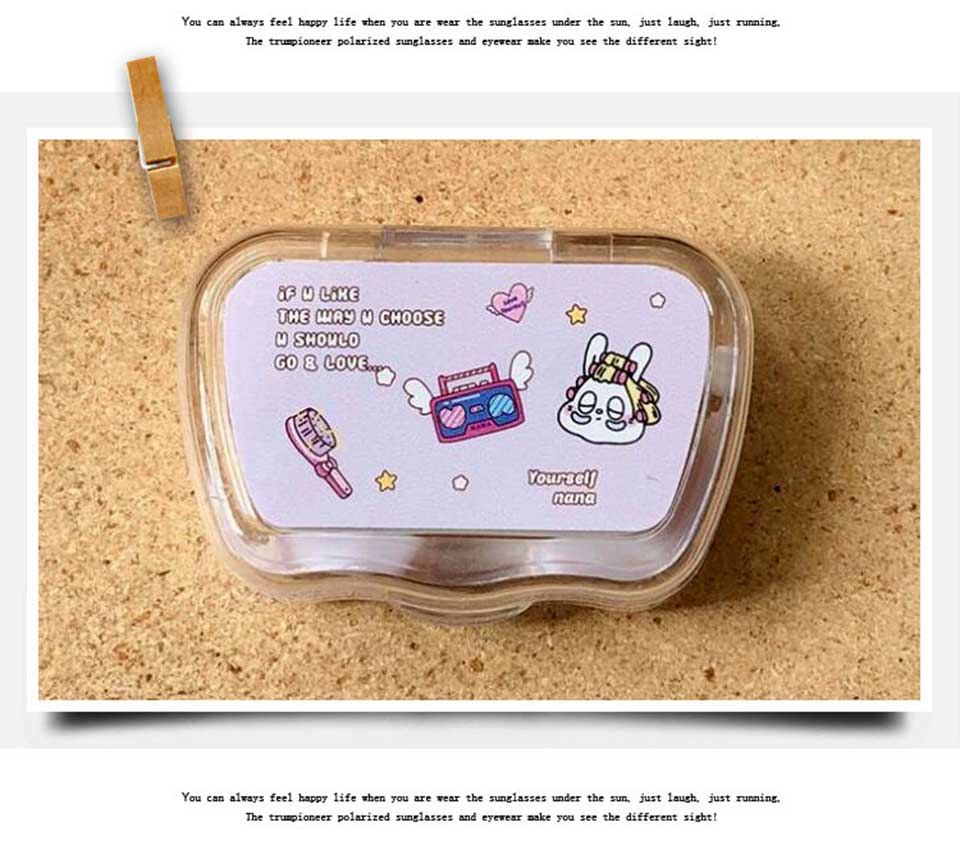 Macaron Contact Lens Case