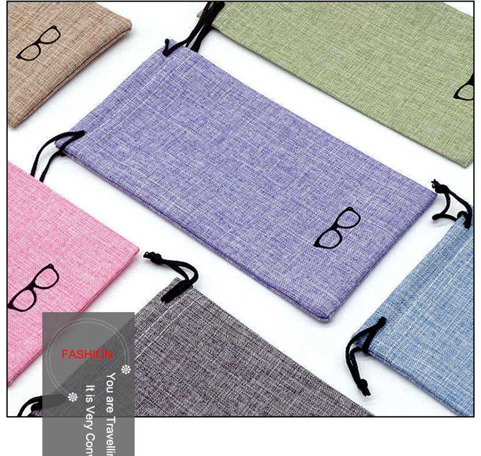 Microfiber Glasses Bag