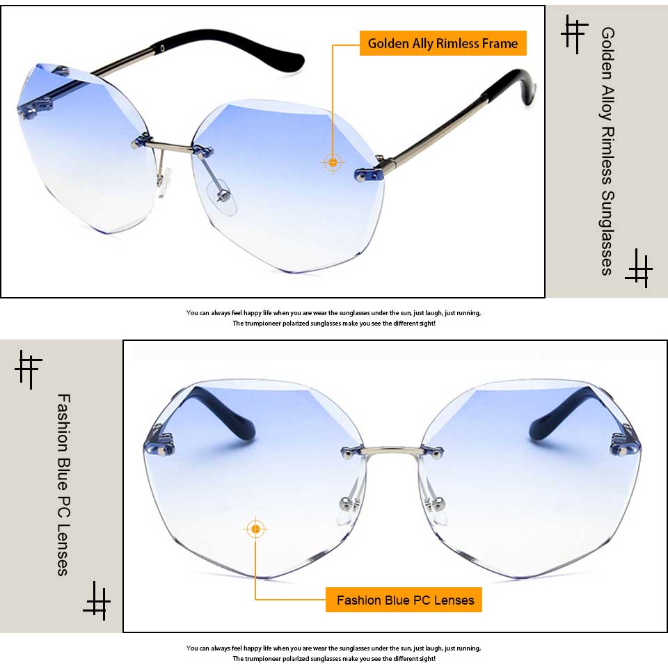 Orange Sunglasses Womens