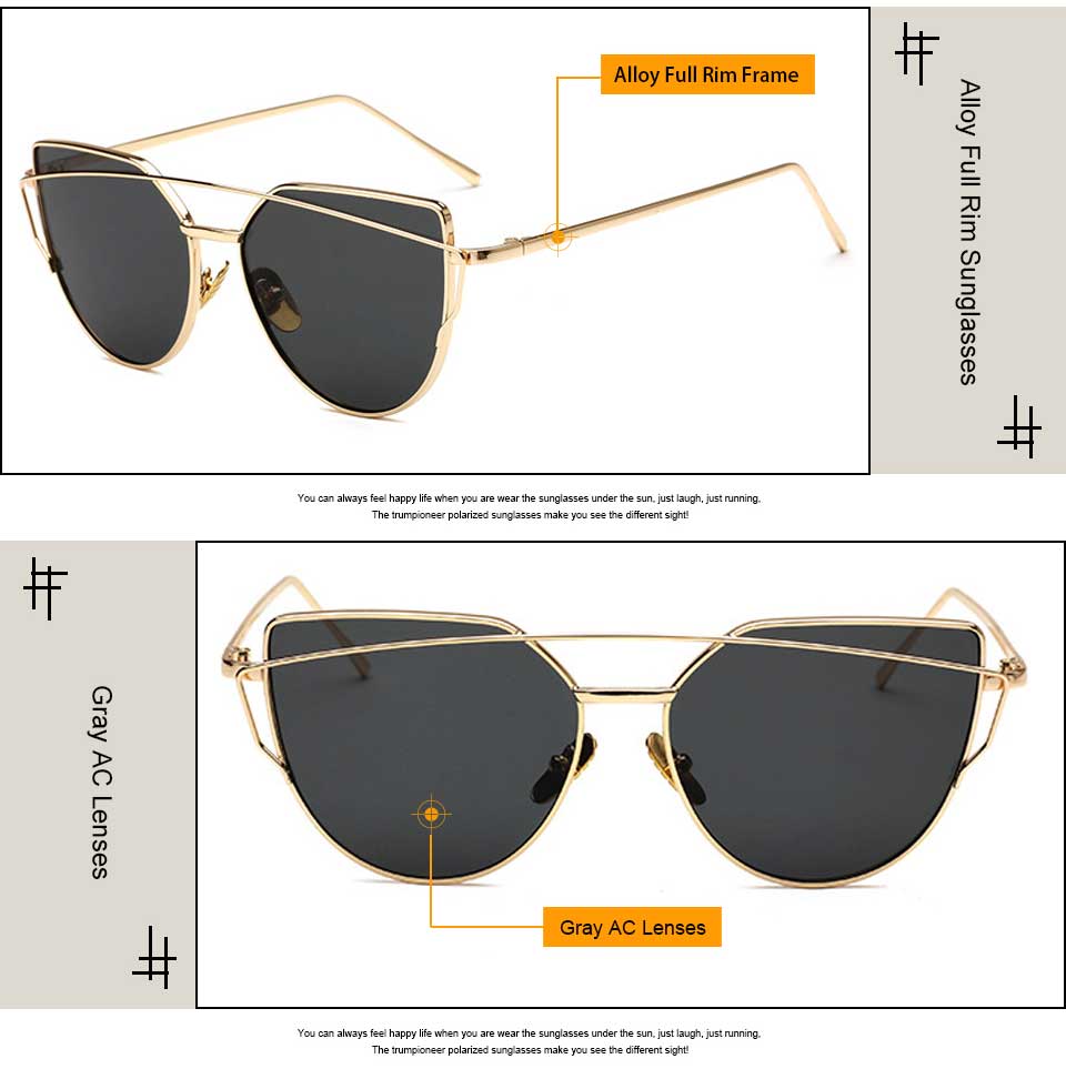 Oval Cat Eye Glasses