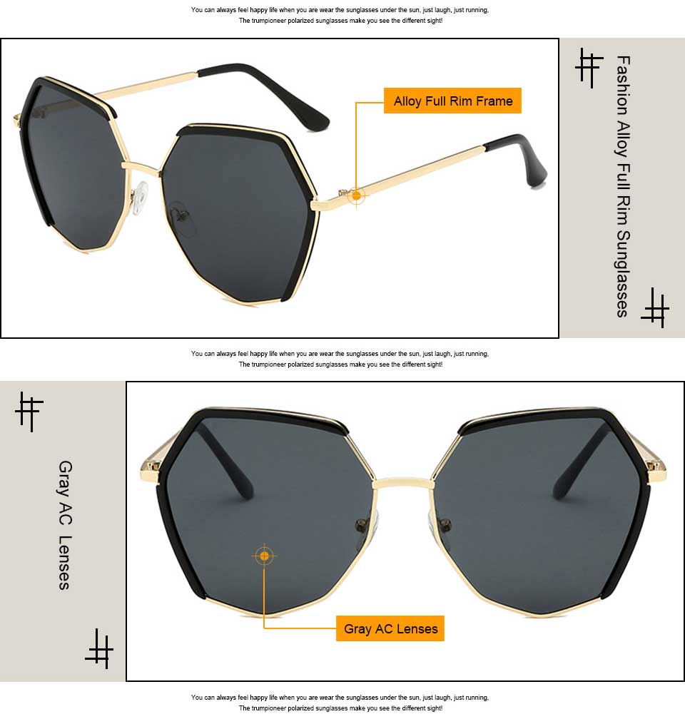 Oversized 70s Sunglasses