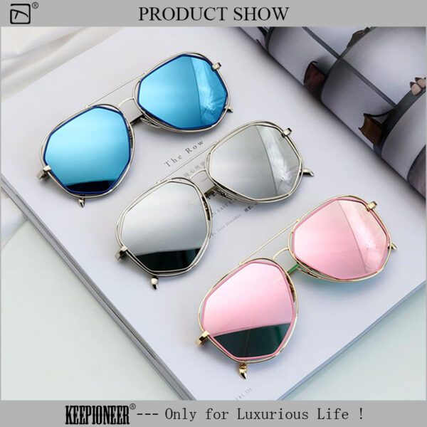 Oversized Aviator Sunglasses