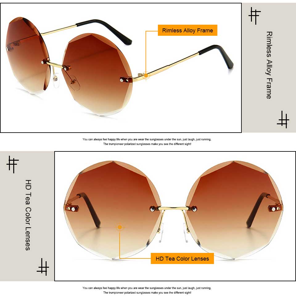 Oversized Designer Glasses