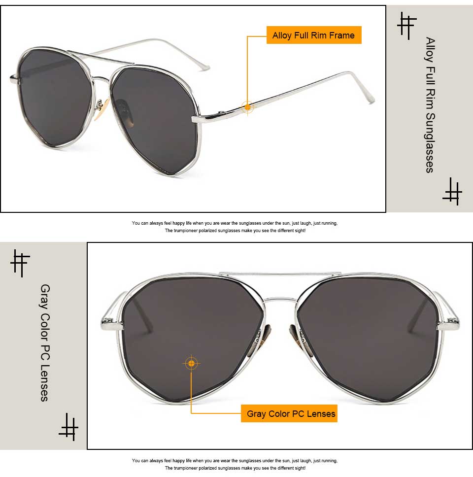 Pilot Aviator Sunglasses