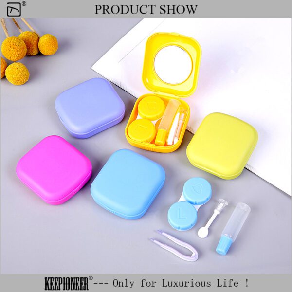 Pink Contact Lens Case