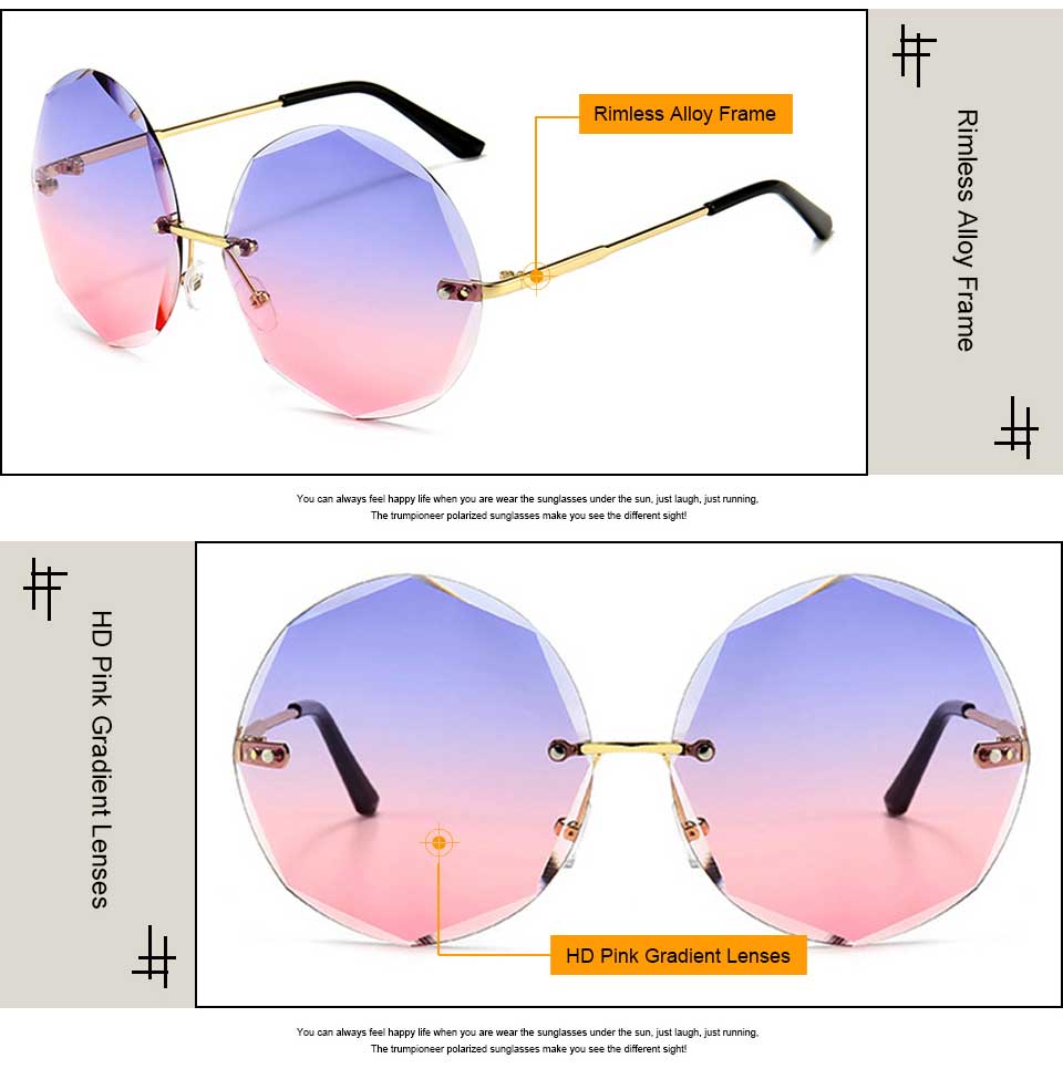 Pink Reflective Sunglasses