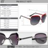 Polarized Circle Sunglasses