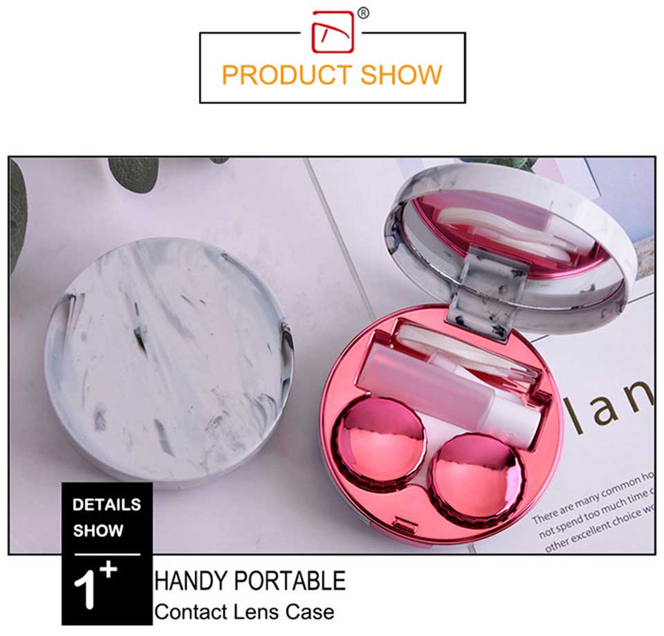 Portable Travel Contact Lens Case