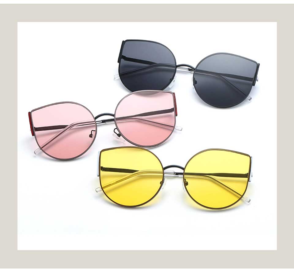 Purple Cat Eye Glasses