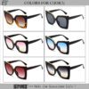 Rectangle Sunglasses Black