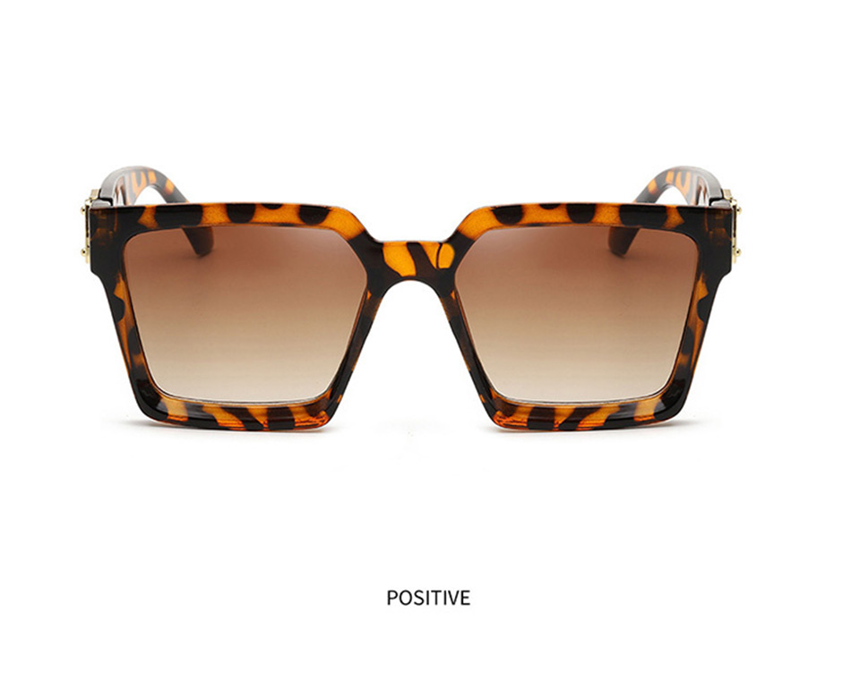 Rectangle Tortoise Sunglasses
