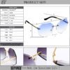 Rimless Sunglasses