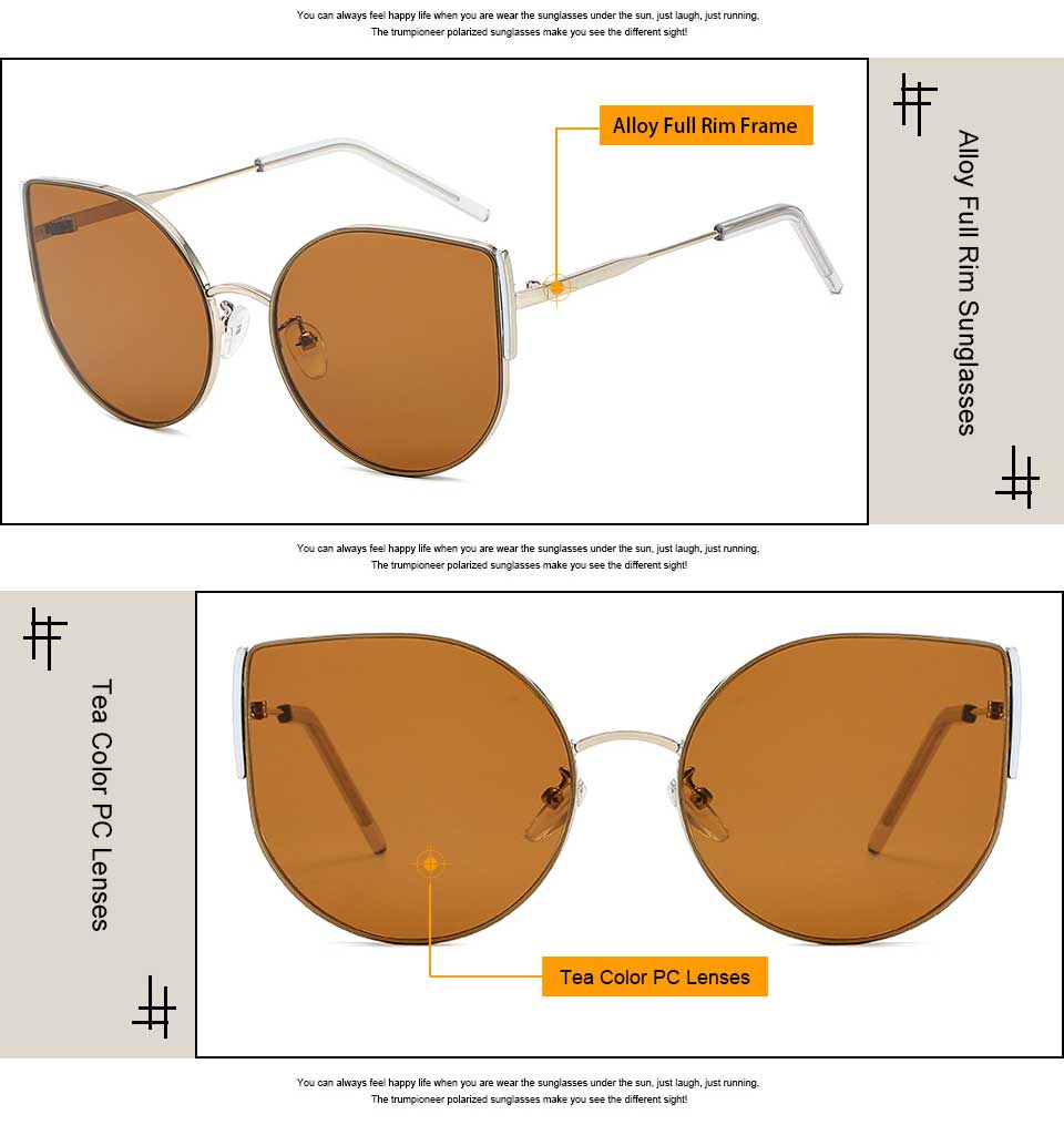 Rose Gold Cat Eye Glasses