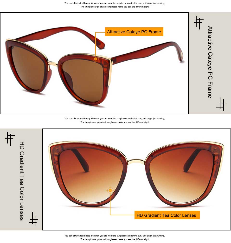Round Cat Eye Glasses