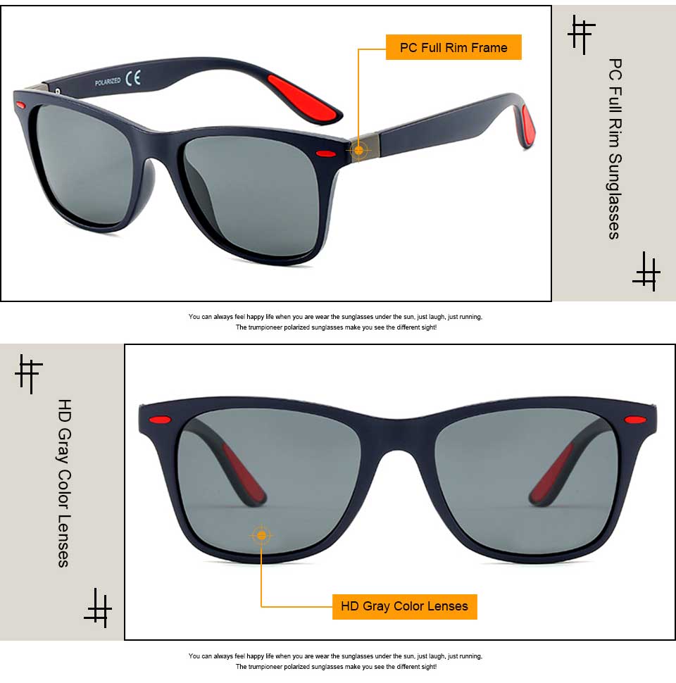 Silver Polarized Sunglasses
