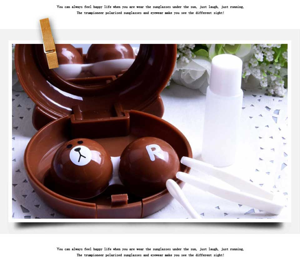 Transparent Contact Lens Case