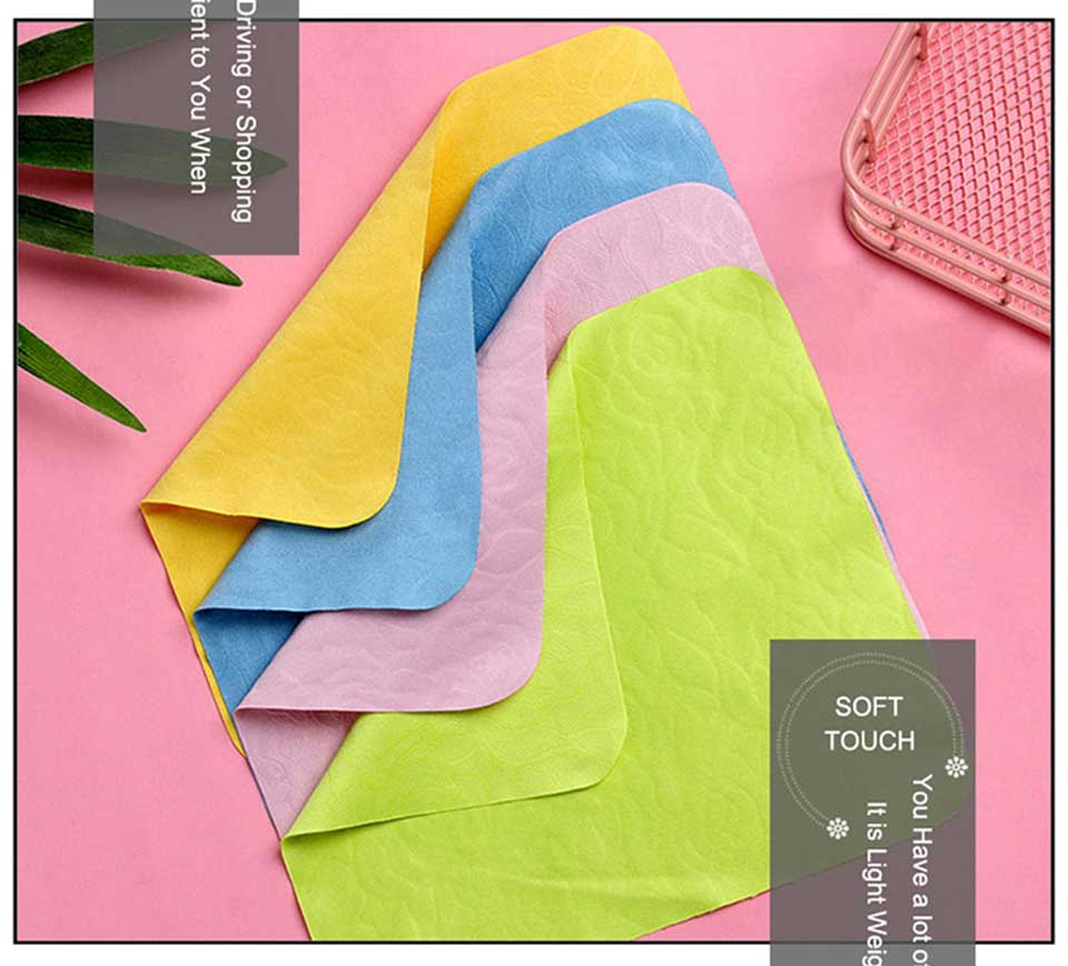 Washing Eyeglass Cloth