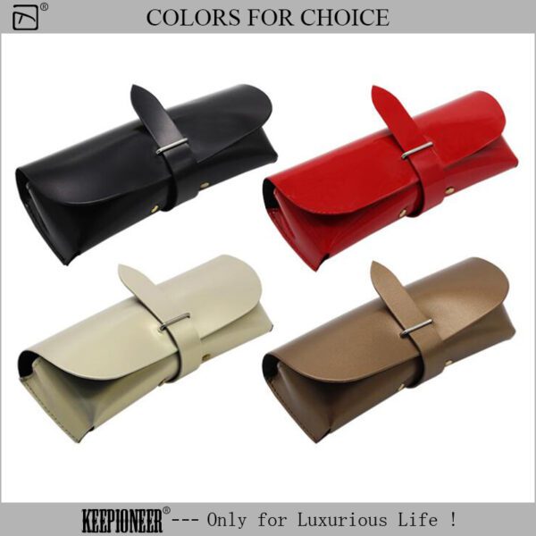 Soft Leather Glasses Case