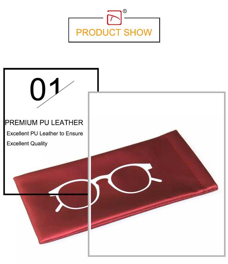 Leather Sun Glasses Pouch