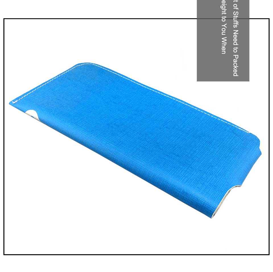 Blue Neoprene Tote Bag