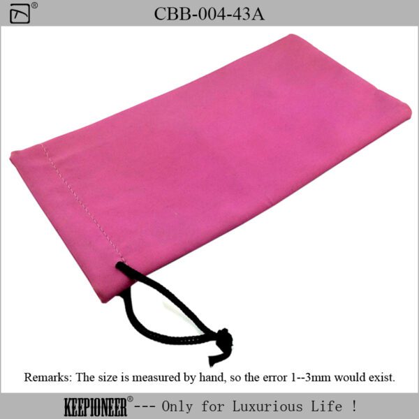 Leather Drawstring Money Pouch