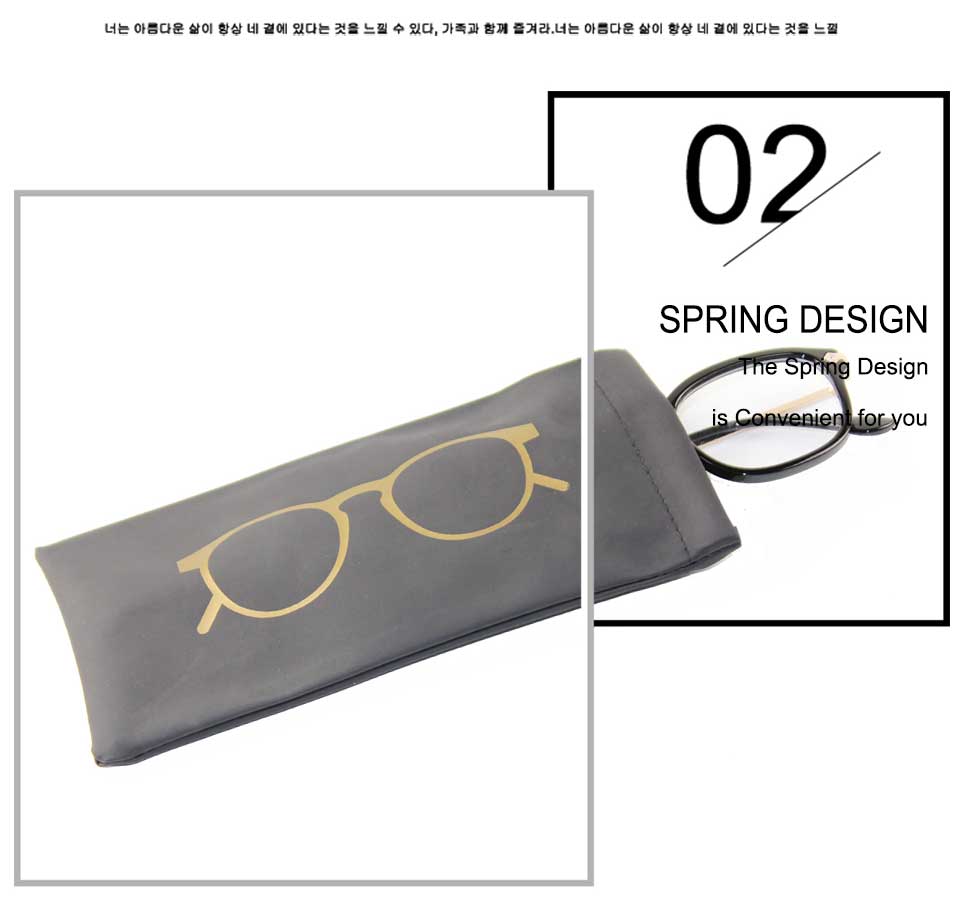 Leather Sun Glasses Pouch