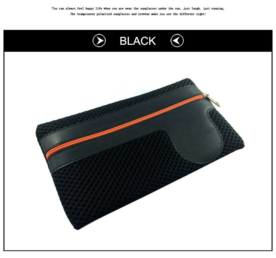 Mesh Zipper Pencil Pouch