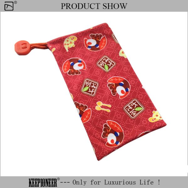 Red Drawstring Bag